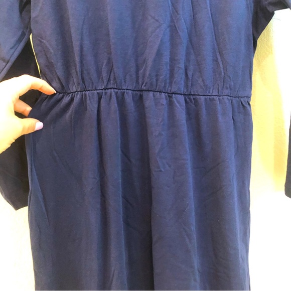 NWT Navy Blue Times Two Maternity Dress, size Medium - Picture 6 of 10